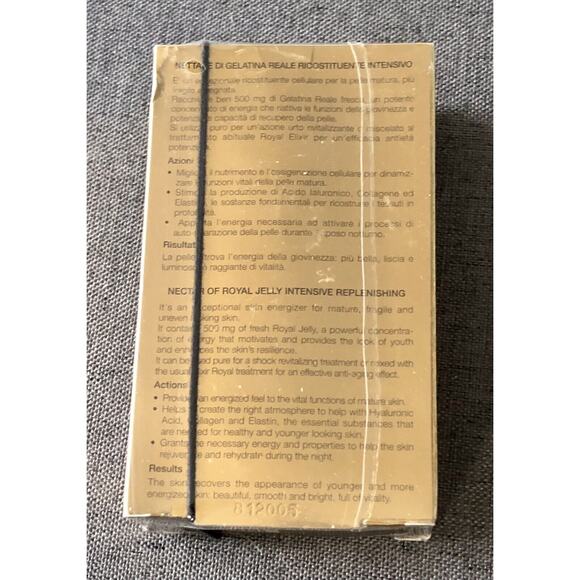 Perlier Royal Jelly Elixir Italian Honey Nectar Mature Skin Energizer NOS Sealed - Picture 4 of 12